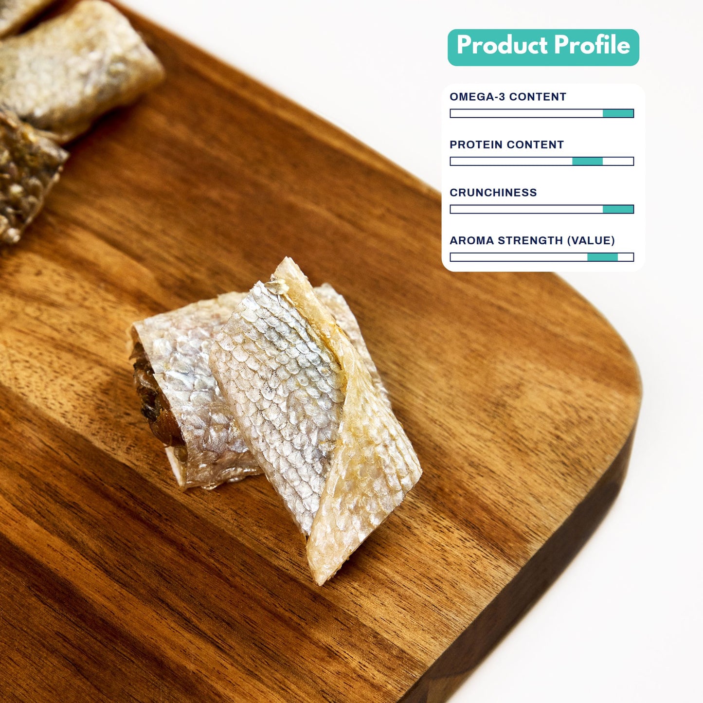 Australian salmon skin dog treats