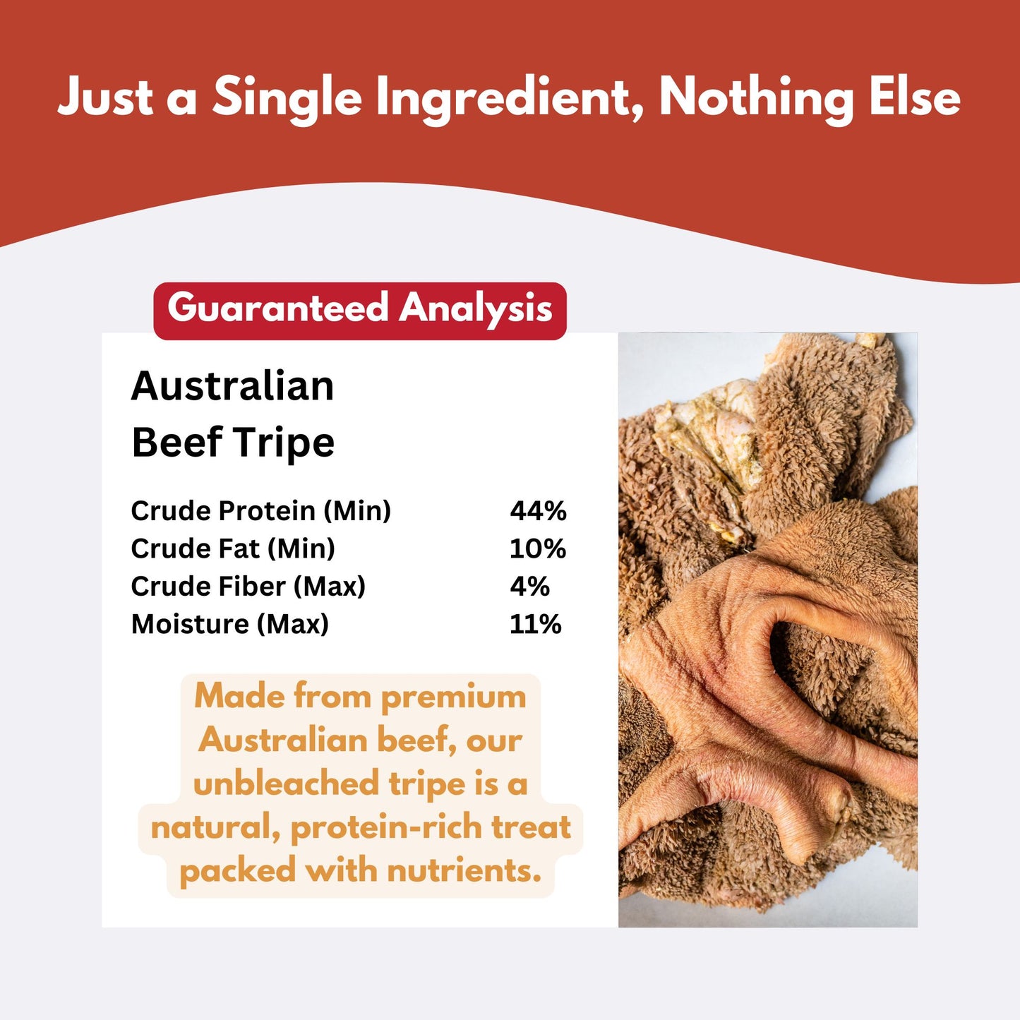Australian Beef Tripe Dog Treats