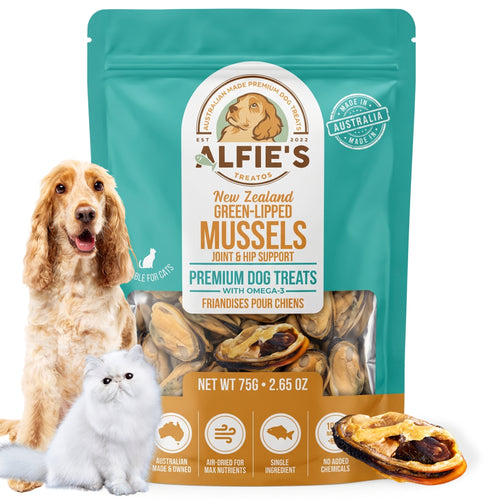 New Zealand Green Lipped Mussel Treats for Dogs & Cats