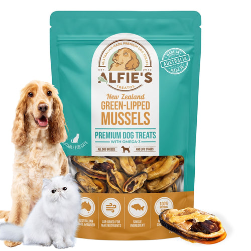 New Zealand Green Lipped Mussel Treats for Dogs & Cats