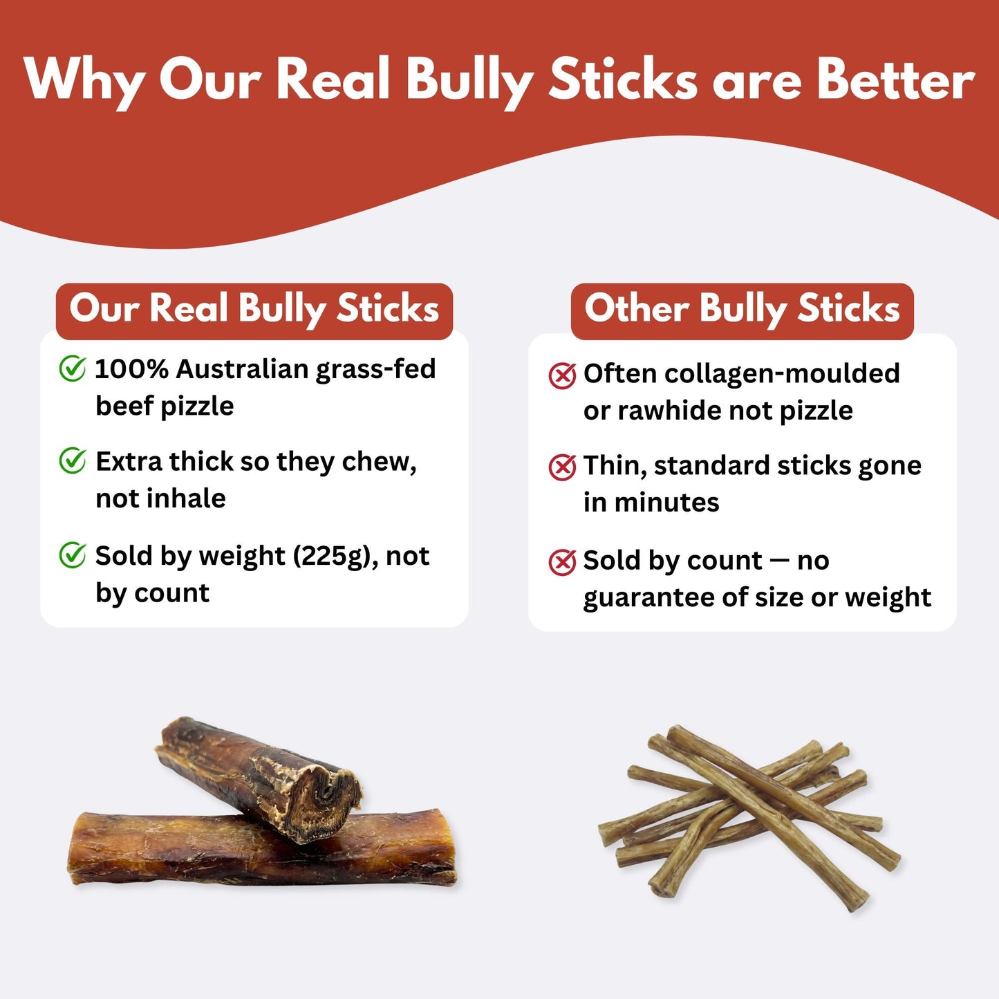 Why Alfie's real bully sticks are better