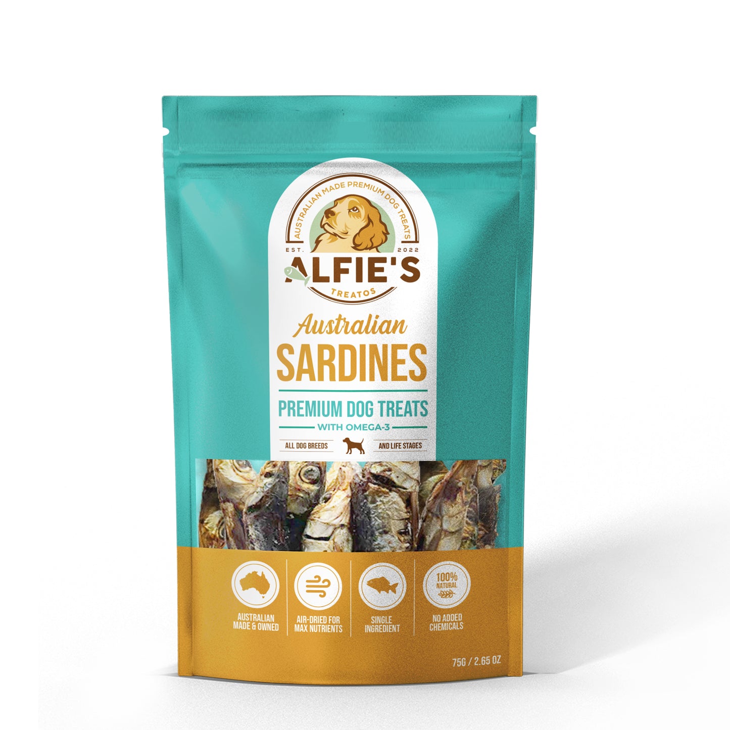 Wild Caught Australian Sardine Dog Treats